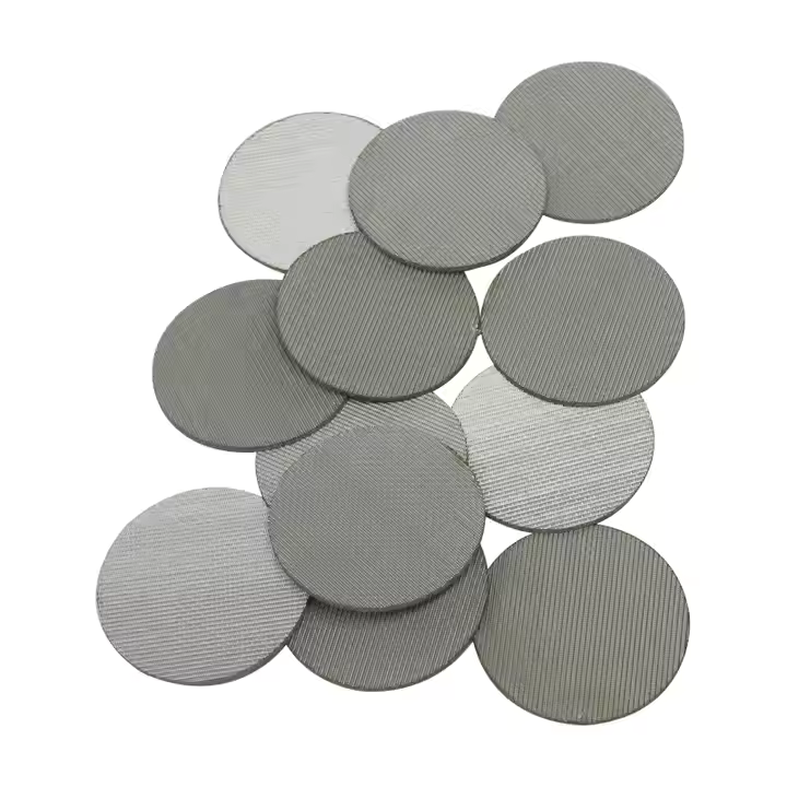 Poröse 316L Edelstahl -Scheibenfilter